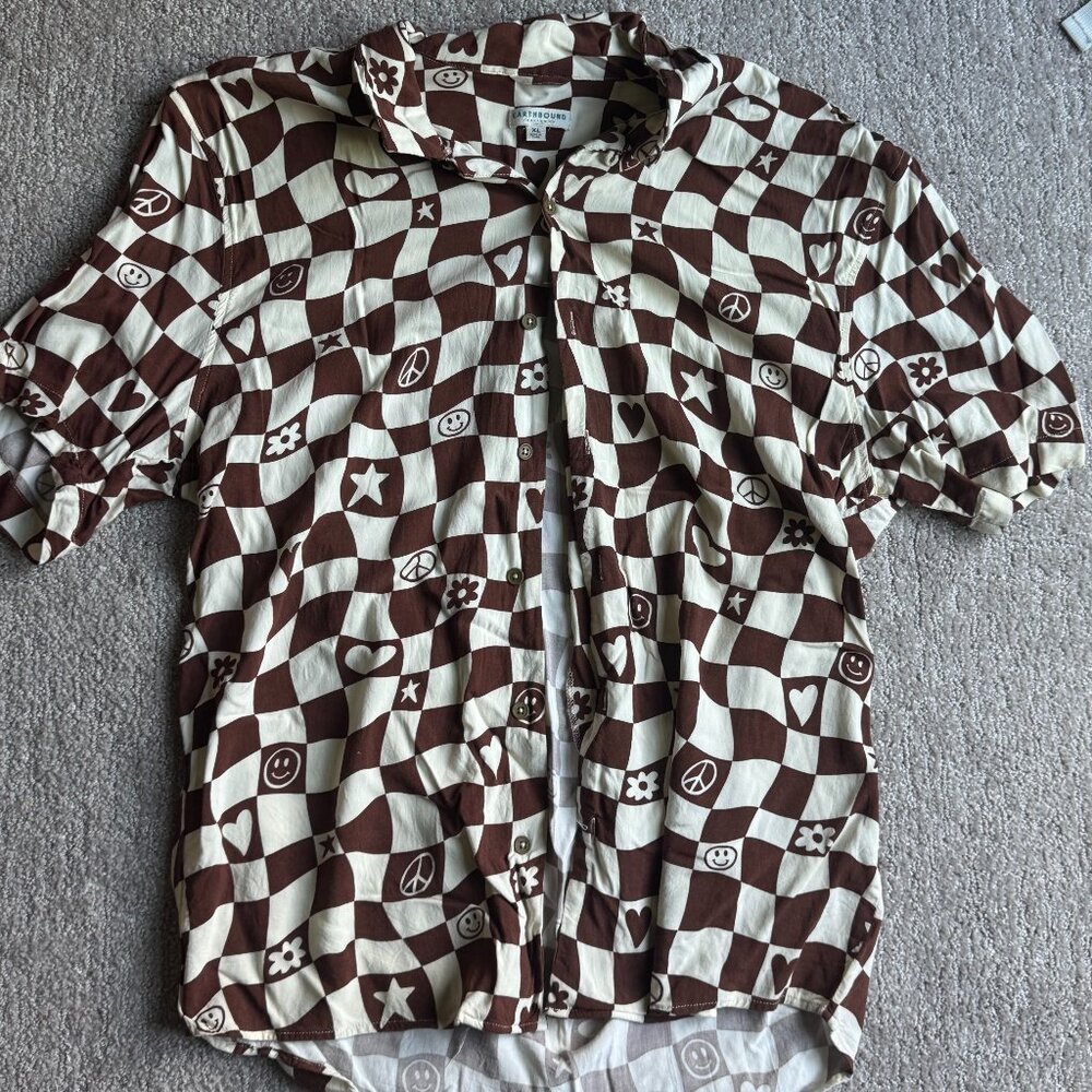Earthbound Button Up Tee